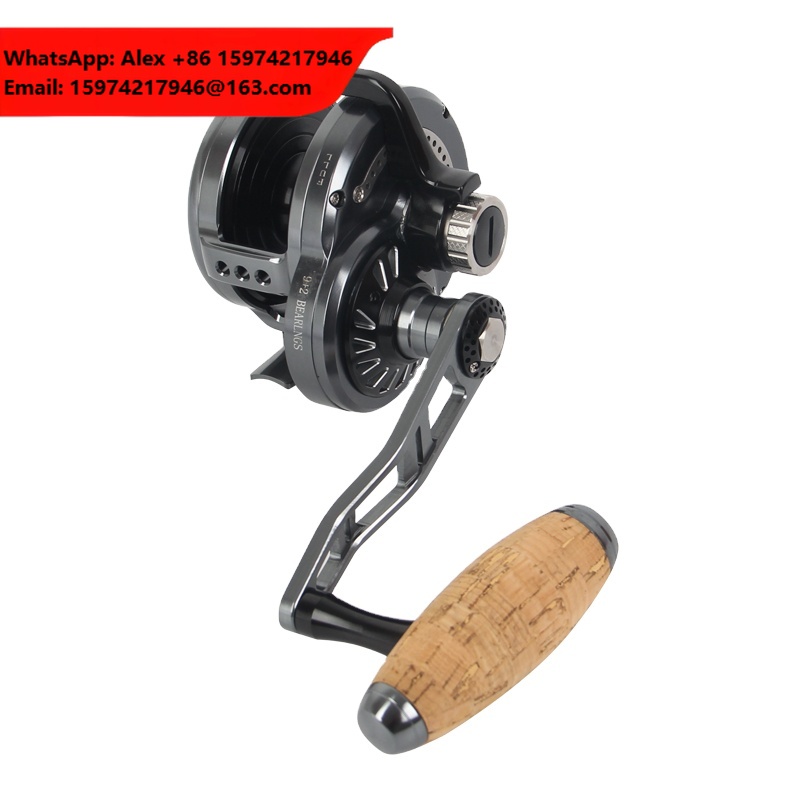 Reel Drag Knob - Metal Yavaş Balıkçılık Makarası Kolu Düğmesi