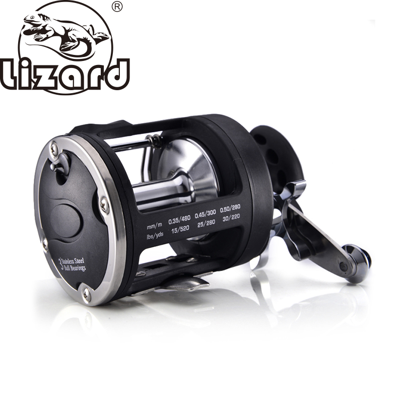Trolling Reel - Lizard Fishing TSSD Tekne Makarası, Tuzlu