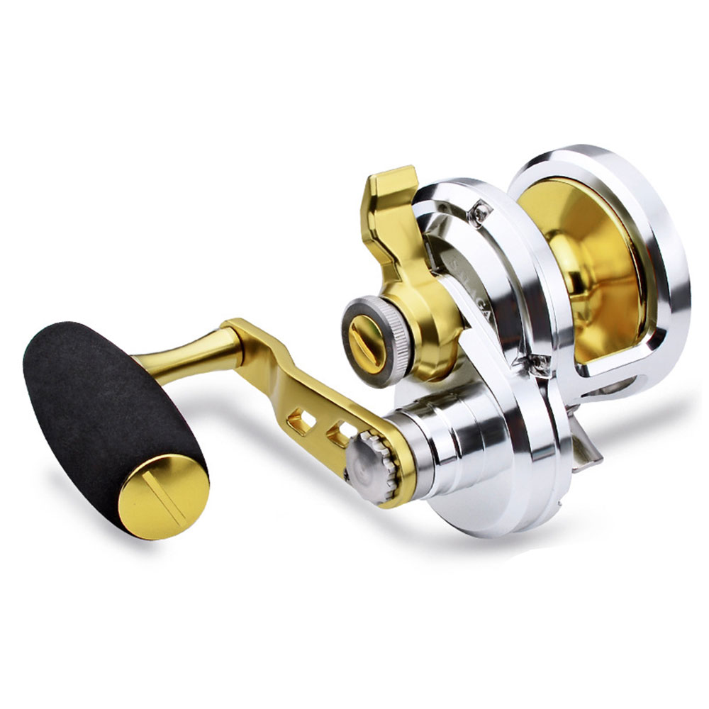 Trolling Reel - Maksimum Sürükleme Gücü 40kg 88lb Konvansiyonel