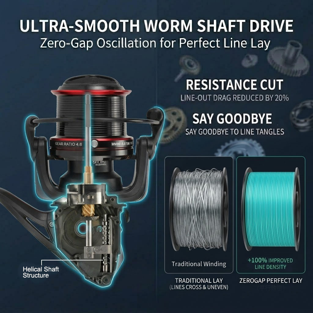 CAZULO Uzun Atışlı Spin Makara - Reel Drag Knob incelemesi ve fiyatı