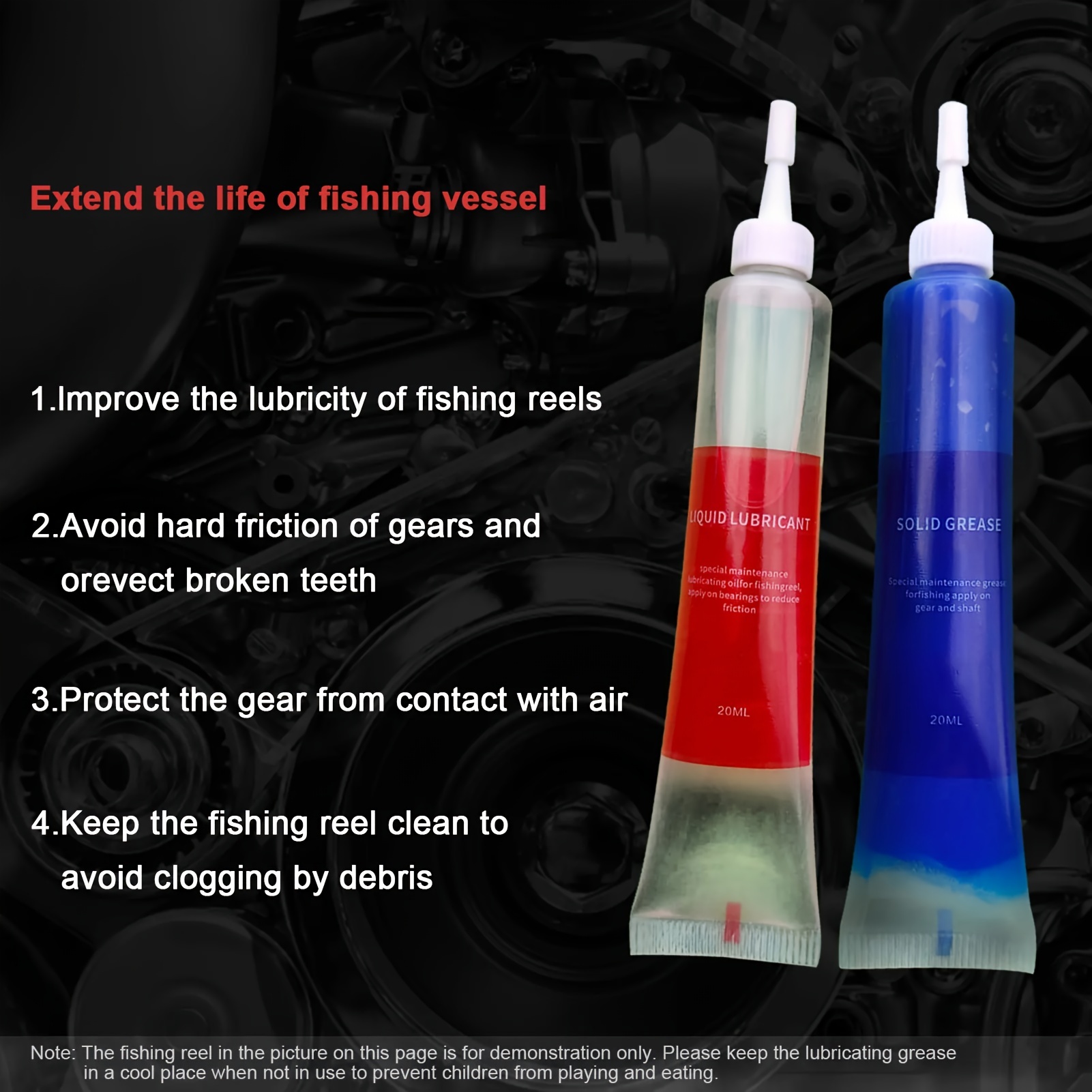 4 adet Balıkçılık Makarası Bak - Reel Lubricant incelemesi ve fiyatı